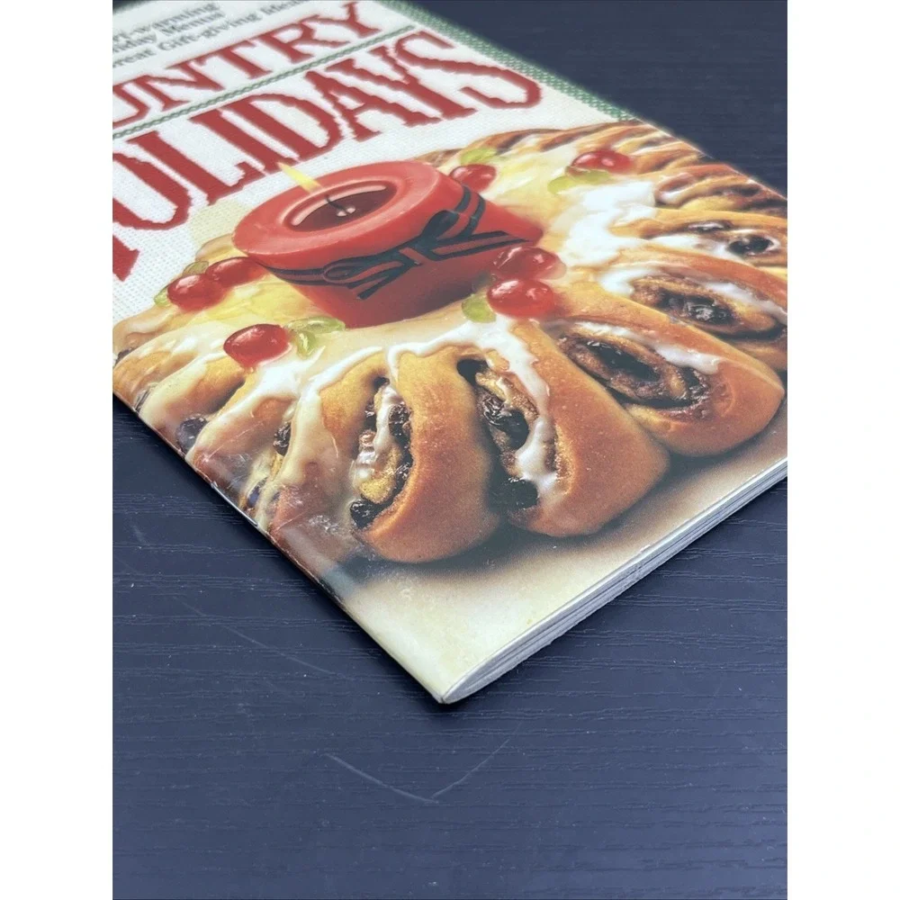 Betty Crocker Country Holidays Cookbook Recipes Baking‎ Christmas Thanksgiving